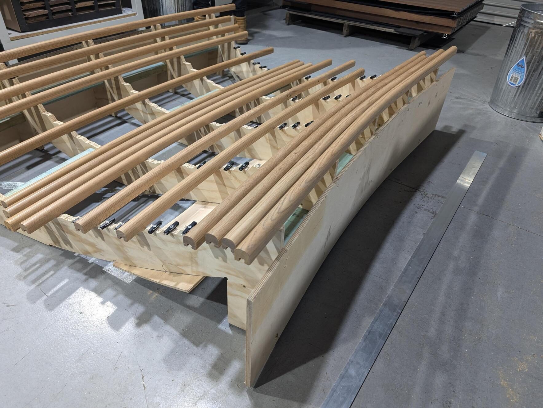 Batten layout during installation
