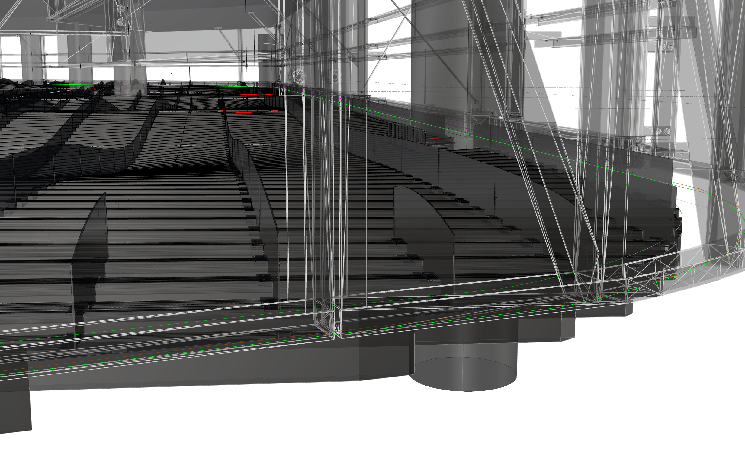 Support geometry and level references