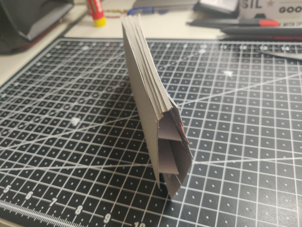Scale model error-checking session