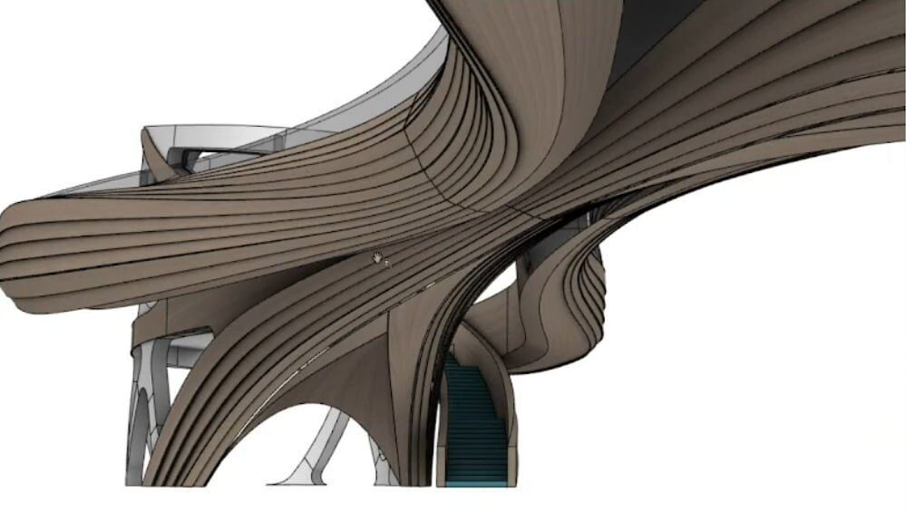 Clip-and-groove assembly detail
