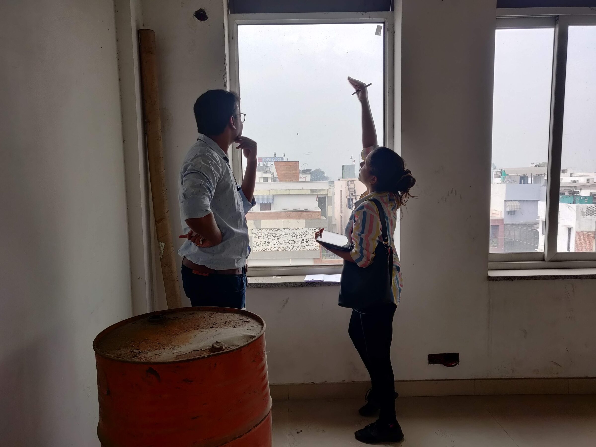 Rudrapur site - interior under construction