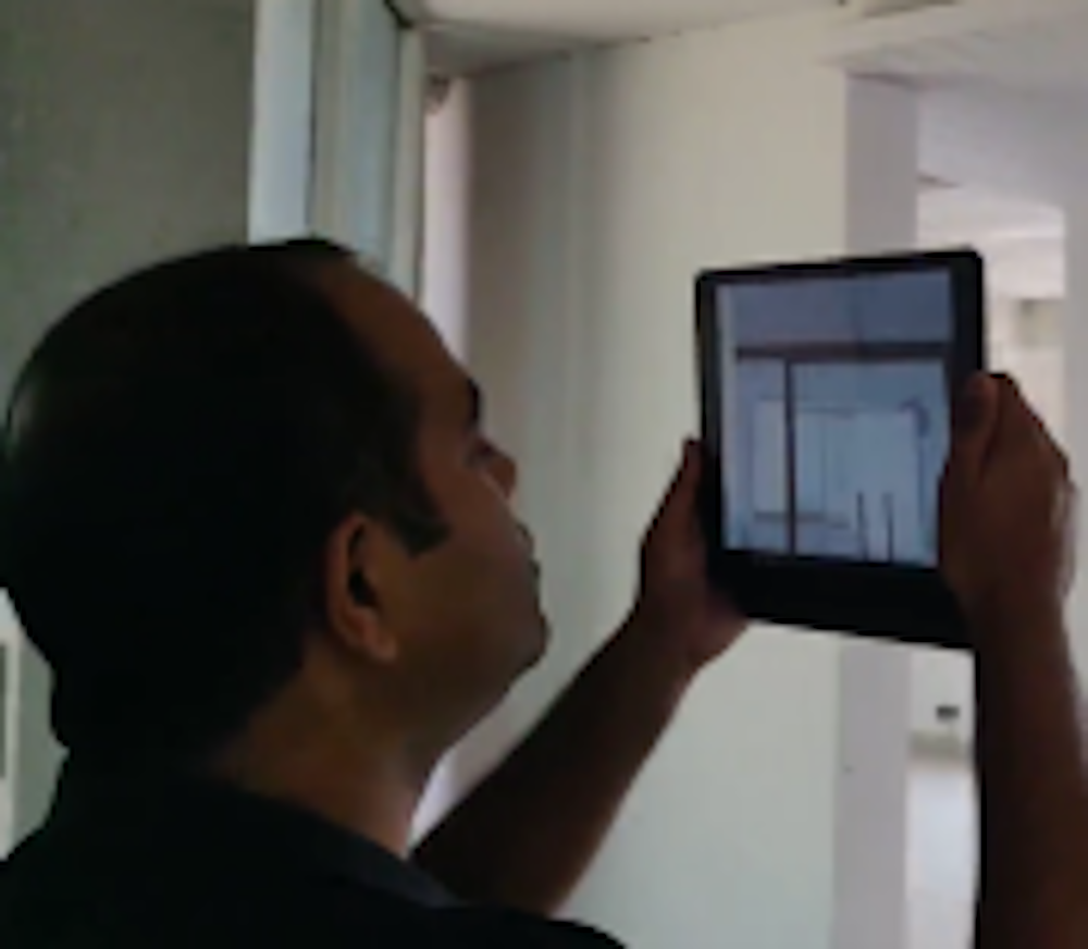 AR viewport - stakeholder walkthrough capture