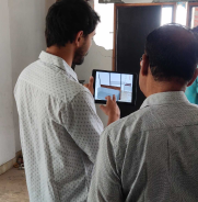 Mixed reality - furniture at true scale on site