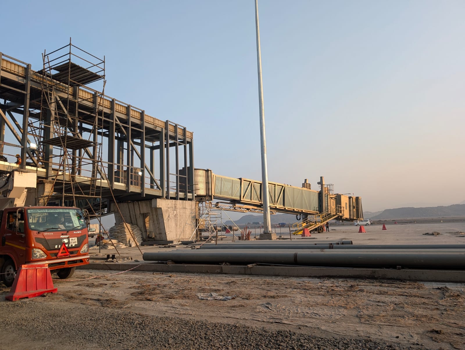 On-site progress - NMIA Terminal 1