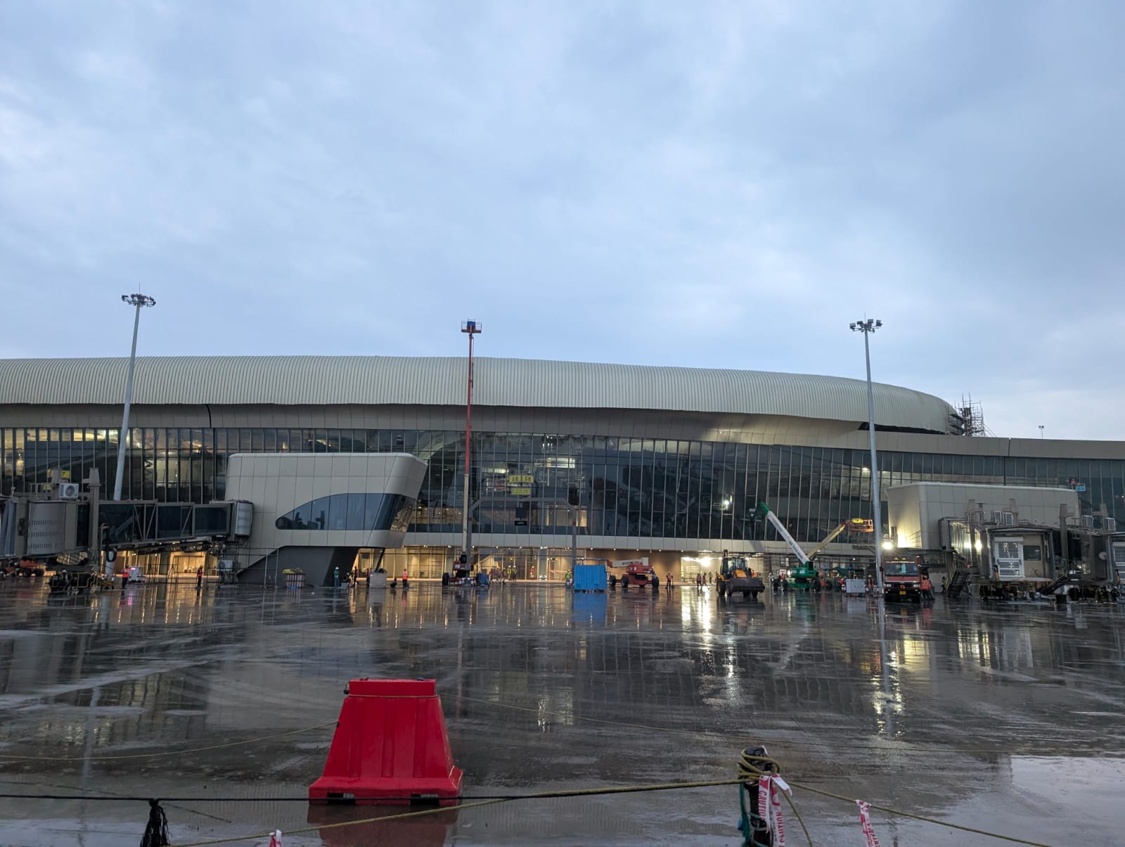 On-site progress - NMIA Terminal 1