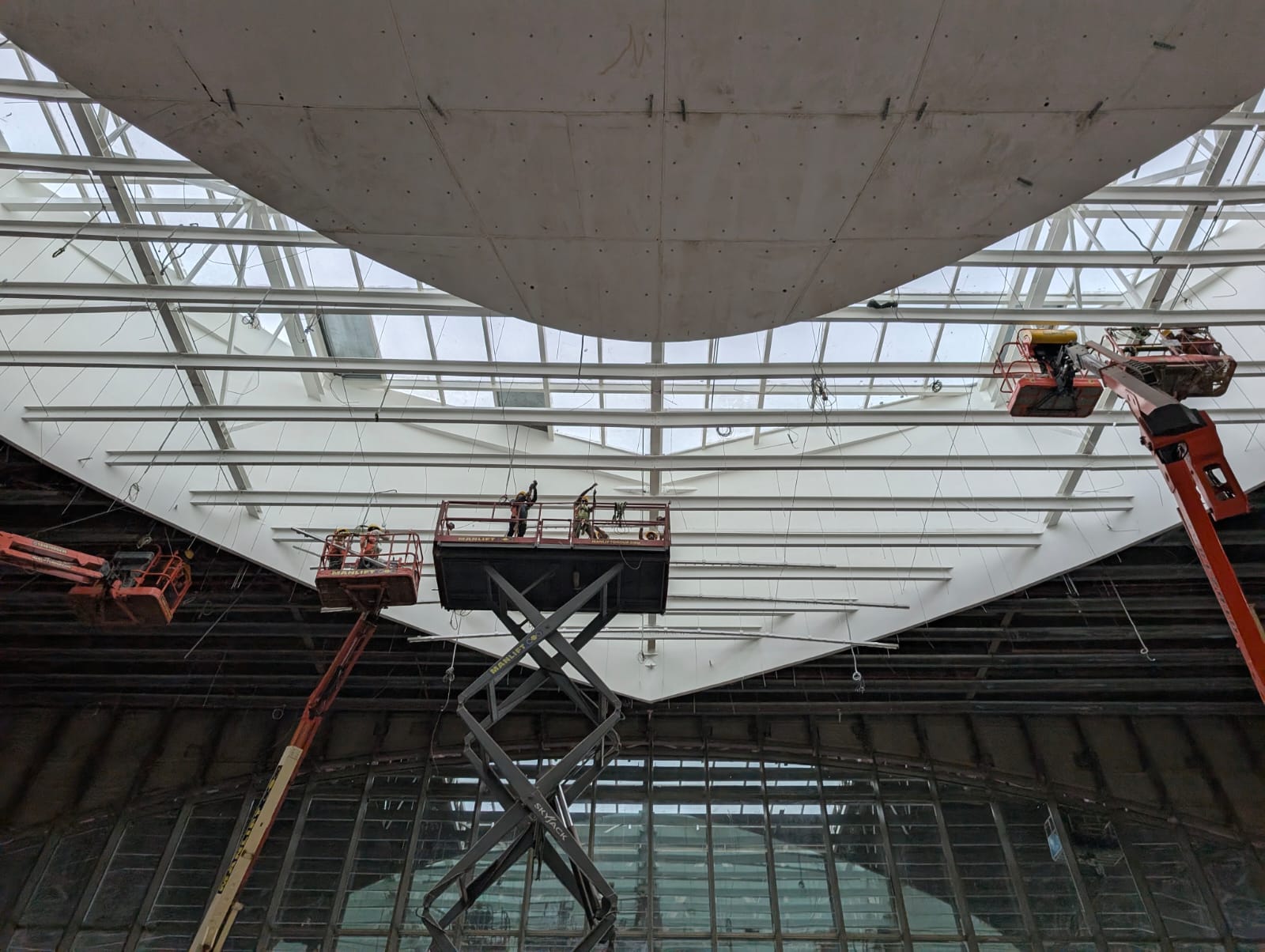 On-site progress - NMIA Terminal 1