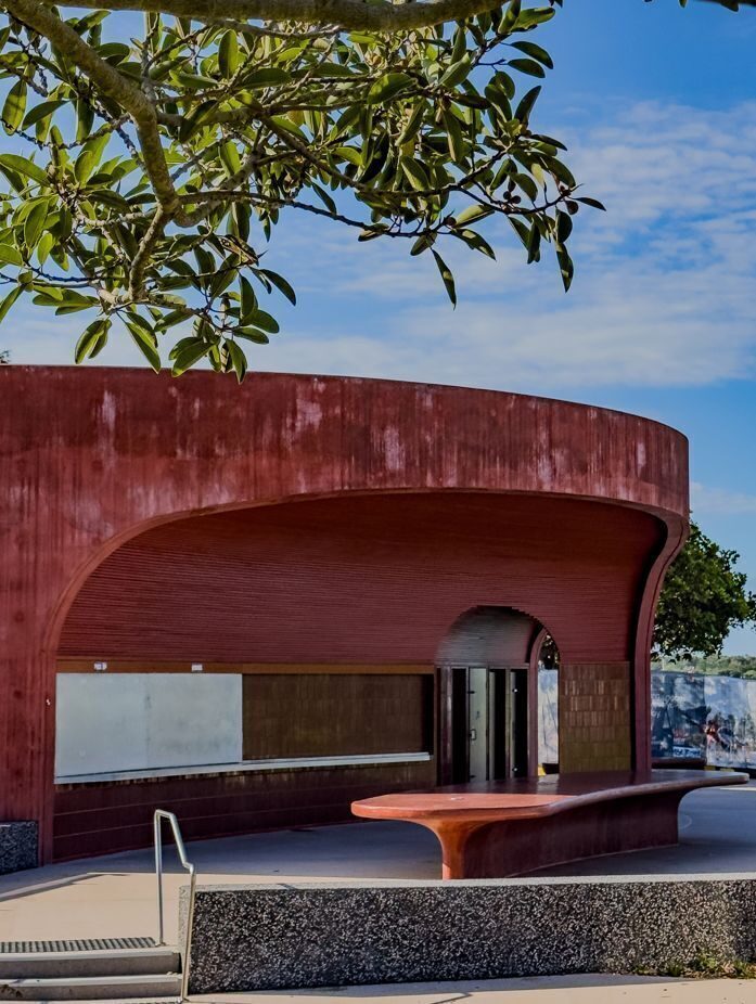 Beachfront context - Newcastle playspace