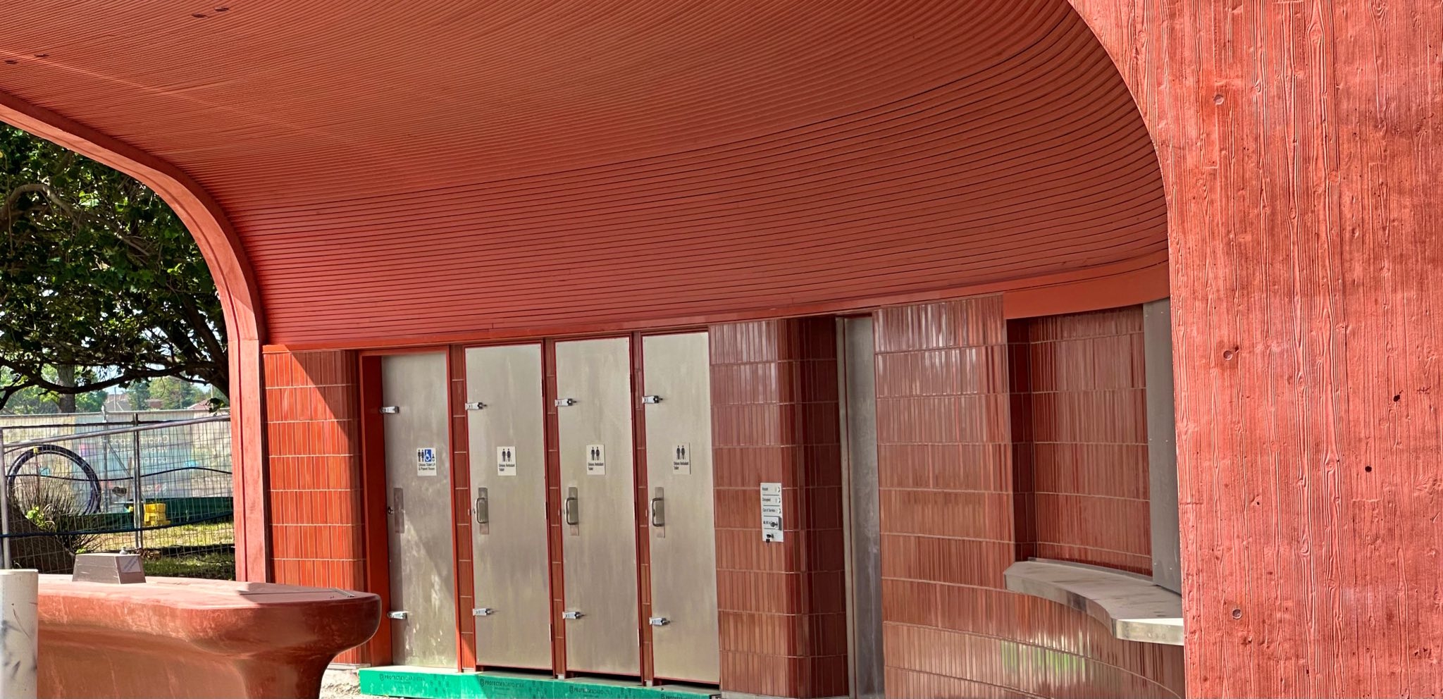 Site update - curving ceiling progress